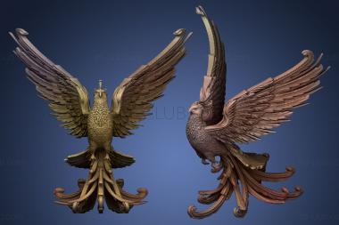 3D model phoenix (STL)